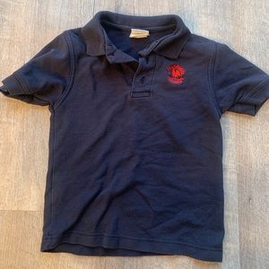 EUC Dennis Primrose Navy Polo Size YXS